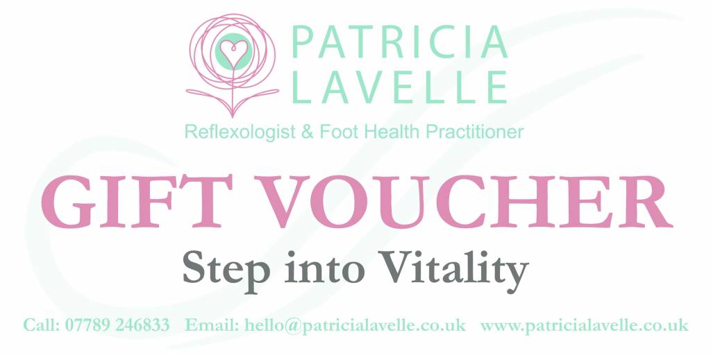 patricia lavelle reflexology gift vouchers